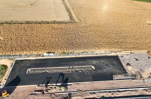 Figure 5: Construction works at the fourth well-site ahead of mobilisation of the second Vercana rig, known as V10, in Q4 2026.