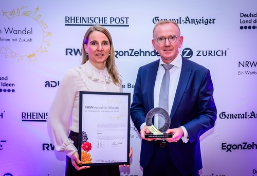 Natascha Sander (Finanzvorständin), Michael Finger (Vorstandsvorsitzender); Copyright © WiW2026