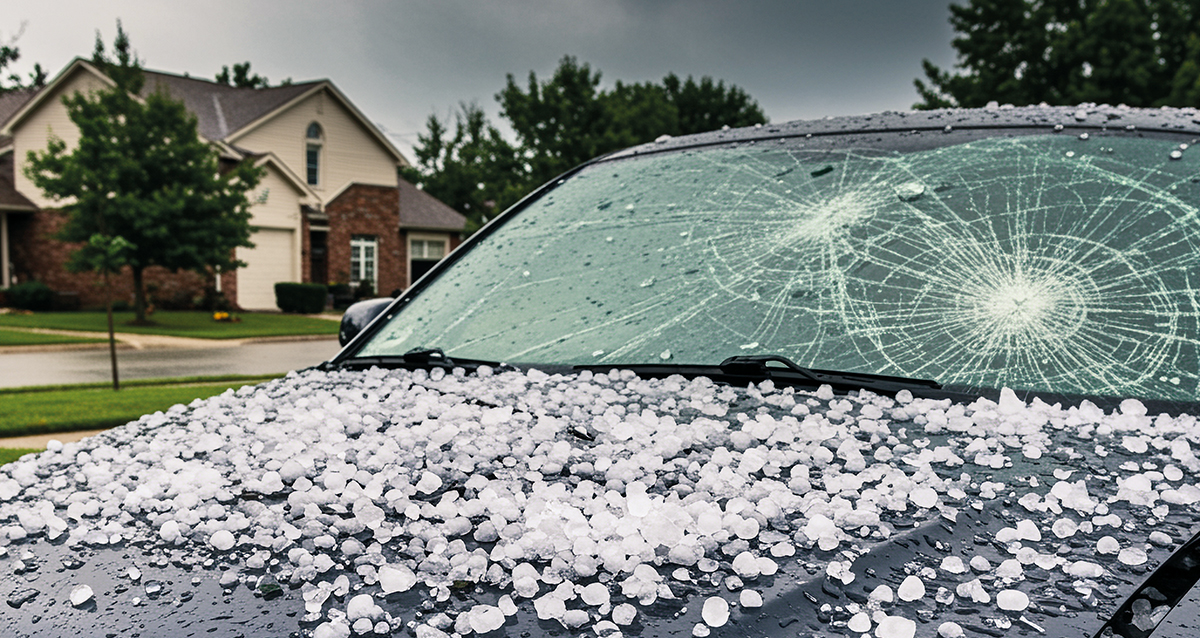 Hagel: Die Vaudoise erwartet mehr als 2 000 Schadenfälle